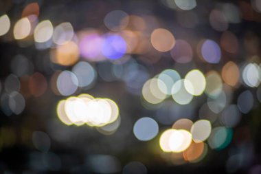 Arkaplan için renkli soyut bokeh efekti