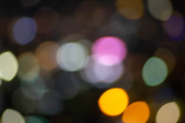 Arkaplan için renkli soyut bokeh efekti