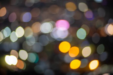 Arkaplan için renkli soyut bokeh efekti