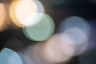 Arkaplan için renkli soyut bokeh efekti