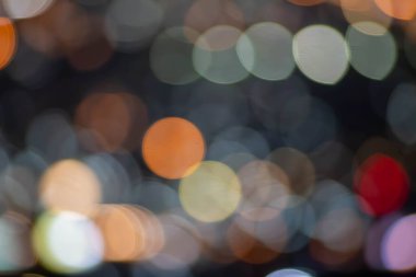 Arkaplan için renkli soyut bokeh efekti