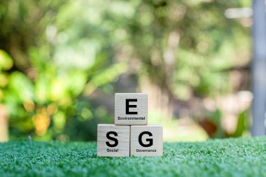 Çevresel Sosyal ve Yönetim ESG, çevresel sosyal ve kurumsal yönetim konularına öncelik veren yatırım ilkeleri için kullanılan bir kısaltmadır. ESG yatırımı yatırım için kilit bir kavramdır.