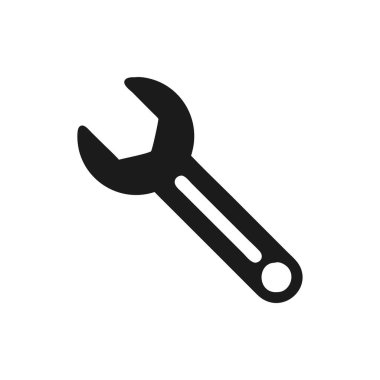 Dynamic Wrench Icon Illustration