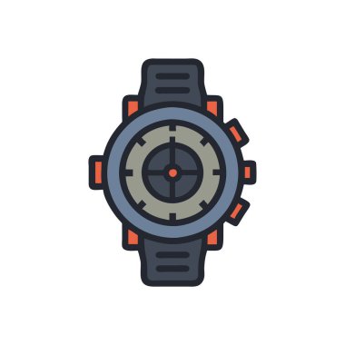 Chic Tactical Survival Watch Illustration