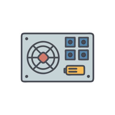 Comprehensive Modular PSU Icon for Devices