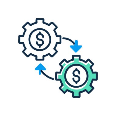 Cost of Goods Sold Icon Analysis Design clipart