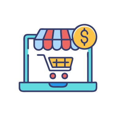 Engaging Icon for E-Commerce Strategies