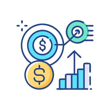 Finansal Hedef Ayarları için Grafik Tasarımı