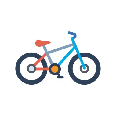 Robust Mountain Bike for Off-Road Adventures clipart