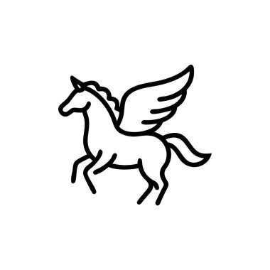 Majestic Pegasus for Fantasy Art clipart