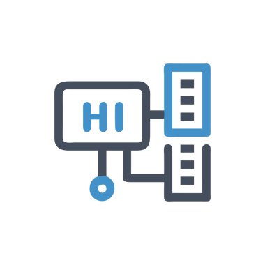 Efficient HCI Solutions Icon clipart