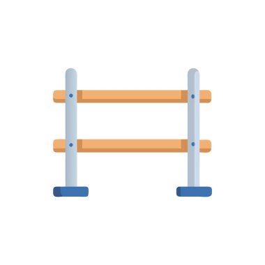 Versatile Wooden Parallettes Icon clipart