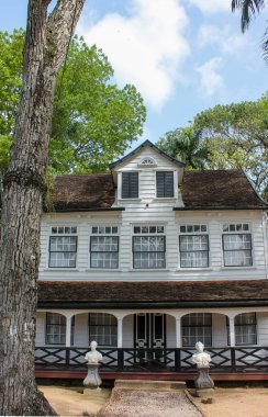 Eski bina, sömürge mimarisi, Zeelandia Kalesi, Paramaribo, Surinam