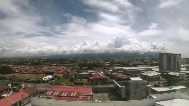 San Jose Kostaryka Czerwiec 2022 Timelapse Video Miasta San Jose — Wideo stockowe