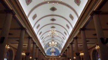 Metropolitan Katedrali, San Jose, Kosta Rika - Haziran 2022: San Jose kasaba meydanındaki Metropolitan Katedrali