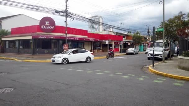 San Jose Costa Rica Junho 2022 Barrio Escalante Bairro Mais — Vídeo de Stock