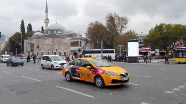 Besiktas Istanbul December 2017 Besiktas Een Wijk Aan Europese Kant — Stockvideo
