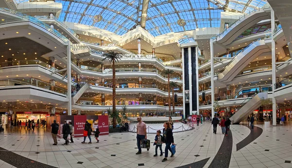 Isztambul Törökország 2019 Augusztus Cevahir Bevásárlóközpont Egy Modern Bevásárlóközpont Található — Stock Fotó