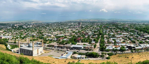 Osh Kyrgyzstan May 2022 Osh Cityscape Seen Suleiman Mountain Osh — Φωτογραφία Αρχείου