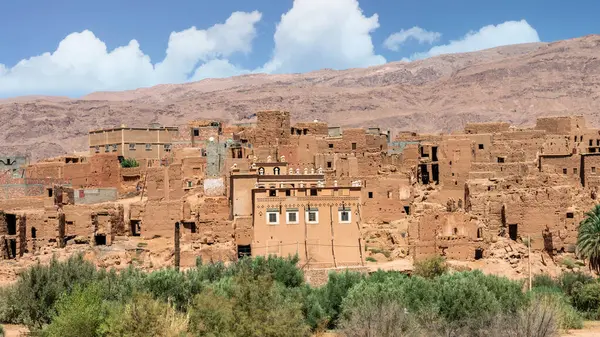 Tinghir Sometimes Known Tinerhir City Morocco Nestled High Atlas Mountains Stock Photo