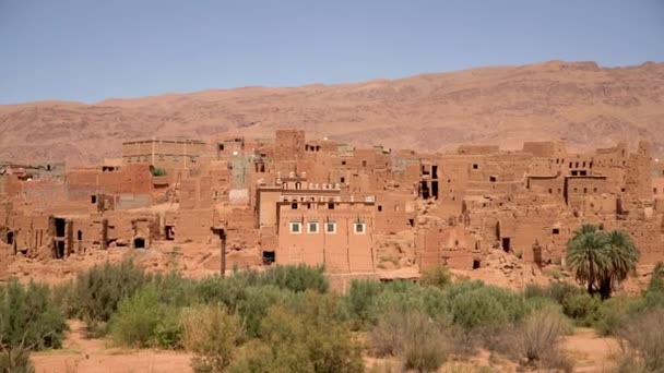 Tinghir Também Conhecida Como Tinerhir Uma Cidade Marrocos Situada Nas — Vídeo de Stock