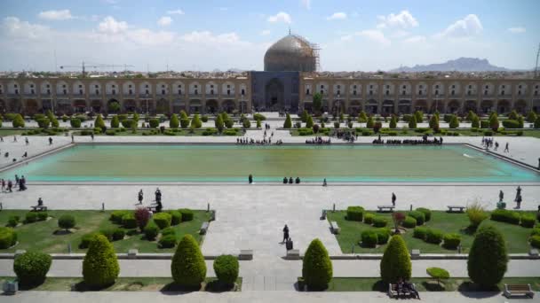 Isfahan Írán Května 2023 Isfahan Centru Naqsh Jahan Náměstí Domov — Stock video
