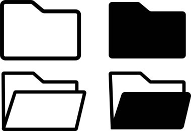 Dizin simgesi ayarlandı. Uygulama, logo vs. için imzalayın. Vektör illüstrasyonu