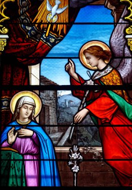 Şah, FRANCE - 01-26-2025: Çocuklar bana gelsin! Çocuklar İsa 'ya yaklaşmak ister, o da onları karşılar ve kutsar..