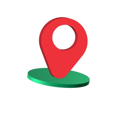 vektördeki konum simgesi