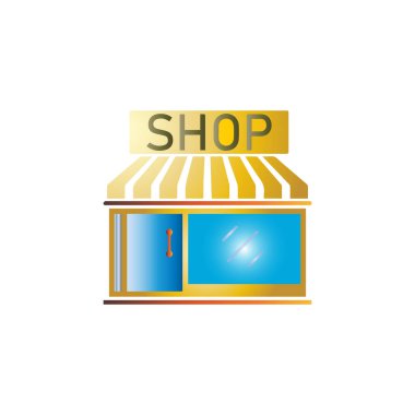 vektör dükkanı logo simgesi