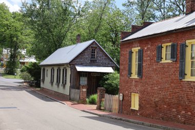 Jonesborough Tennessee 'deki tarihi binalar.