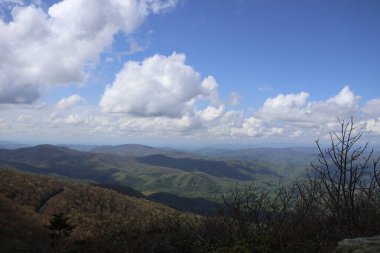 Dağların güzel manzarası