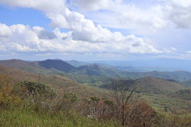 Dağların güzel manzarası