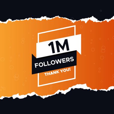 1M followers, thank you my all followers, 5k followers, thanks followers, thanks for 100k Subscribers, thank you post design, 50k celebration post design clipart