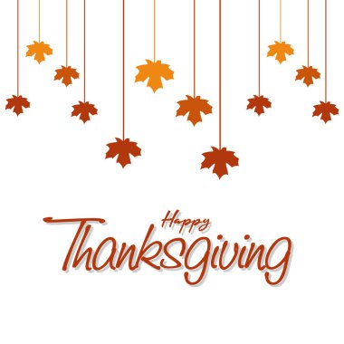 Şükran Günü şablonunuz kutlu olsun. Şükran Günü 'nüz kutlu olsun, afiş, poster, el ilanı, tebrik kartı, web tasarımı, baskı tasarımı. Vektör illüstrasyonu