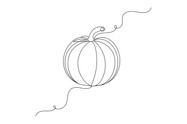 Kabak aralıksız bir çizgi çizer ve minimalist stil ana hatları izole eder.