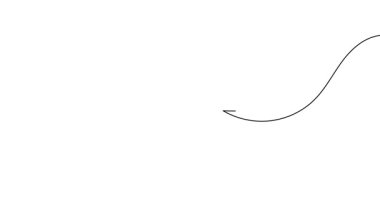 Güneş sürekli bir çizgi çizimi videosu