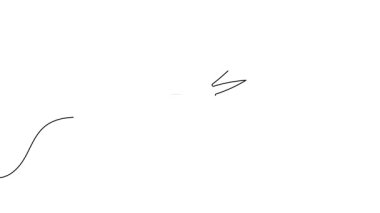 Güneş sürekli bir çizgi çizimi videosu