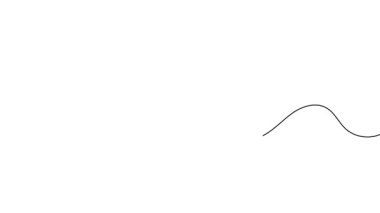 İş çubuğu grafiği sürekli bir çizgi animasyon videosu