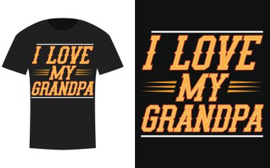 Büyükbabalar Günü Özel Tişört Tasarımı 