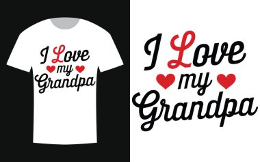 Büyükbabalar Günü Özel Tişört Tasarımı 