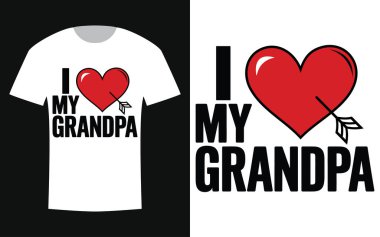 Büyükbabalar Günü Özel Tişört Tasarımı 