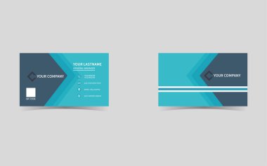 Modern ve profesyonel bir kartvizit şablonu