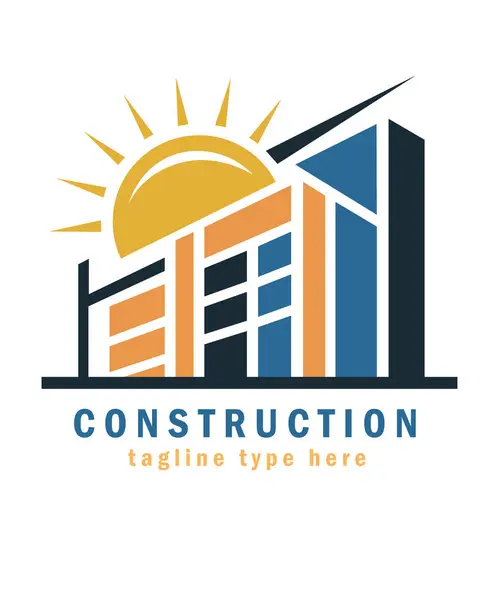 İnşaat ve Emlak Şirketi logosu tasarımı