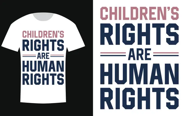 Tişört dizaynında evrensel çocuklar