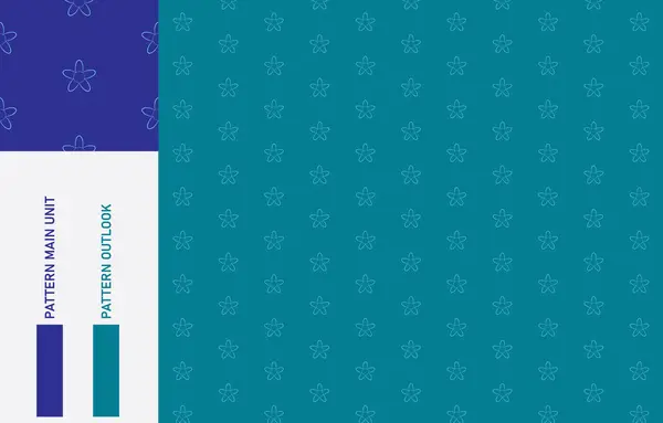 Kusursuz tekstil kumaş desen koleksiyon vektör çizimi