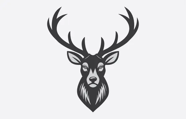 Geyik vektör sanatı Resimleri beyaz arkaplanda izole edildi