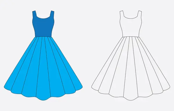 Beyaz arka planda izole edilmiş kadın vektör sanatı