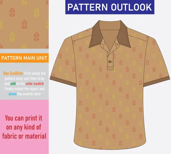 Renksiz tekstil kumaş desen koleksiyon vektör çizimi