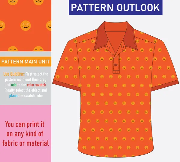 Renksiz tekstil kumaş desen koleksiyon vektör çizimi